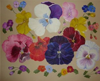 "Pansies for Remembrance"
