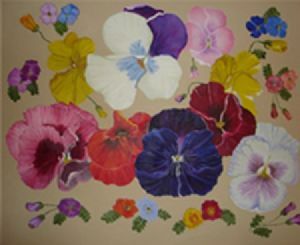 "Pansies for Remembrance"