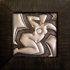 "Kneeling Nude 1 in Metal 1/1 "