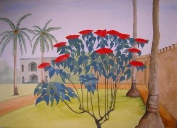 "Poinsettias for a Prince New Delhi"