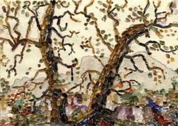 "The oak trees"