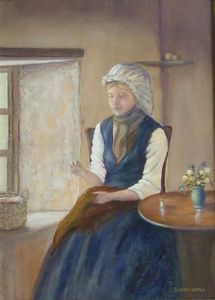 "Sewing Lady"