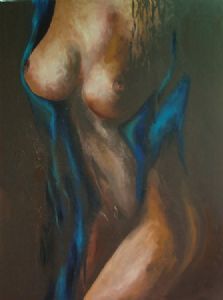 "blue cloth"