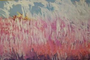 "Landscape in Pink"