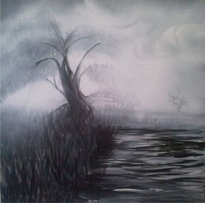 "Misty Lake"