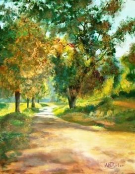 "Sunlit Path"