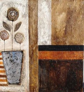 "Sienna Rose Flowerpot"