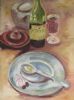 "Still Life with Red Wine"