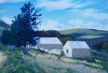 "Old Sheds in the Sneeuberg"