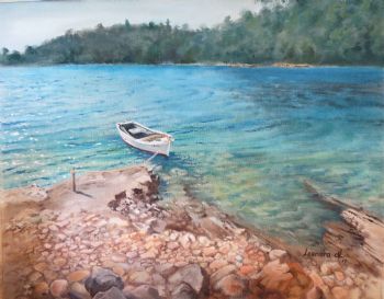 "Little Boat Waiting"