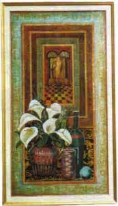 "Panel With Arums"