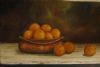 "Oranges in Copper Bowl"