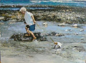 "Boy and Dog"