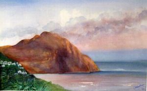 "Sun going Down in Hout Bay"