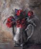 "Pewter Jug with Roses"