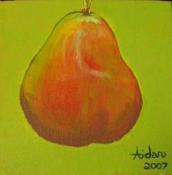 "Pear on Green"