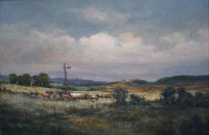 "Cattle in a Landscape"