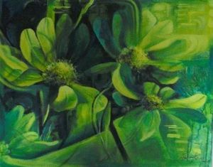"Abstract Daisies"