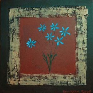 "blue flower 2"