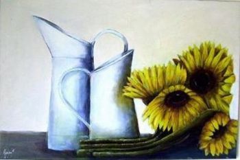 "Sunflower Pots"