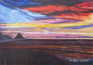 "Sunset at Blouberg"