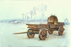"Ballantine Transport Riders Wagon"