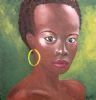 "African Girl with Earring"