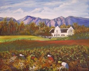 "Picking Grapes"