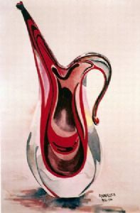 "Red Vase"