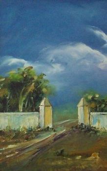 "The Gate to my House - Diptych 2"