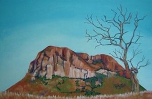 "Sandstone Koppie near Harrismith"
