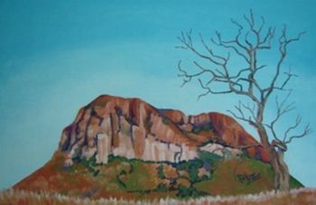 "Sandstone Koppie near Harrismith"