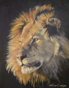 "Sunset Lion"