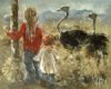 "Kinders by die Volstruise"