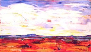 "Namibian Vista / Space as Far as the I Can See"
