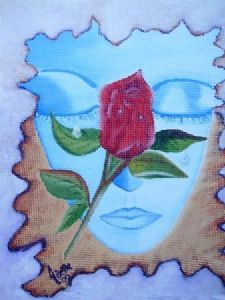 "Blue face"