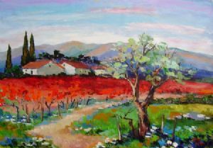 "Autumn Vinyards"