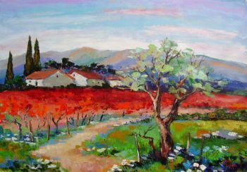 "Autumn Vinyards"