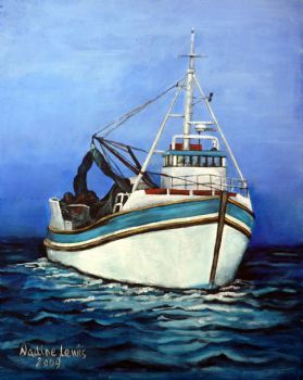 "Fishing at Dawn"