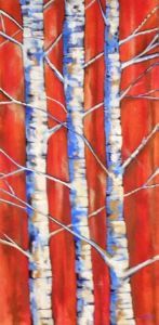 "Silver Birch Trees"