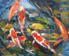 "Koi Swimming"