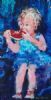 "Little Girl Eating Watermelon"