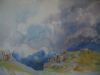 "Storm Gathering Drakensburg"