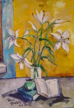 "Flower & Book Series"