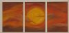 "Winter Sunset (3 Panels)"
