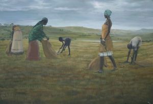 "Women Harvesting"
