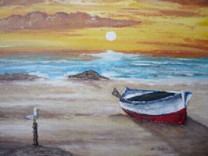 "Boat on the Beach"