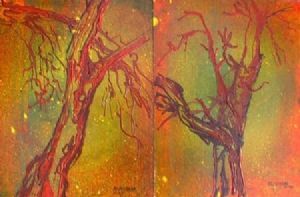 "Trees Diptych"