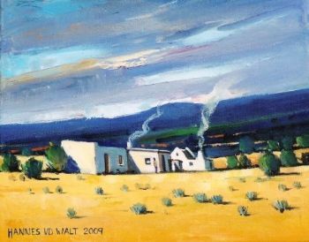 "Houses near Loeriesfontein"