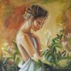 "Girl with Lilies"